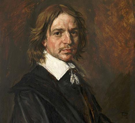 Faux Frans Hals Portrait d'Homme 