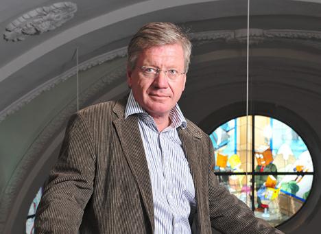 Jacques Glénat. @ Photo J.M. Blache.