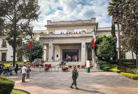 Los Pinos, résidence officielle du président du Mexique de 1935 à 2018, qui va être transformée en musée.