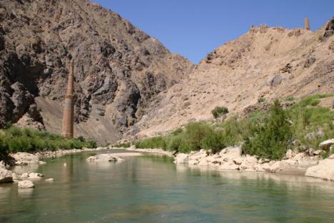 Le minaret de Jam en Afghanistan - Photo David C. Thomas, 2005