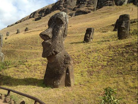 Les Moaïs de l’Ile de Pâques