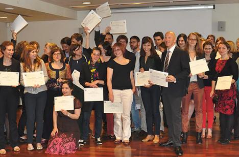 Remise des diplômes de Conservateurs du Patrimoine, promotion 2013. © Photo M-C. Vigutto/Inp, CC BY 2.0.