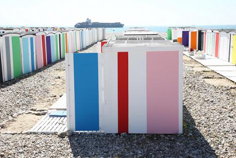Karel Maetens, Couleurs sur la place, Un été au Havre 2019. © Photo Philippe Bréard/Ville du Havre.