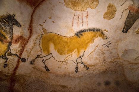 « Cheval chinois » de la grotte de Lascaux. © Photo Dan Courtice.