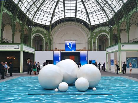 L'entrée de la Biennale Paris 2019 au Grand Palais © Photo LudoSane