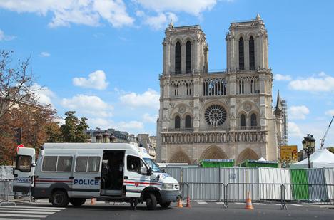 Cathédrale Notre-Dame de Paris, le 31 août 2019 - Photo Ludosane