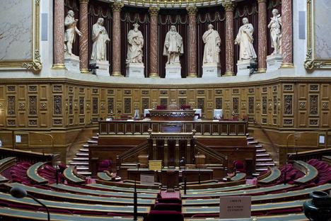 L’hémicycle du Sénat. © Photo Jackintosh, 2009, CC BY-SA 3.0.
