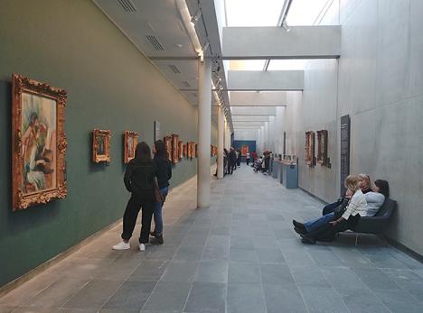 Accrochage des Renoir au Musée de l'Orangerie © Photo LudoSane - Avril 2019