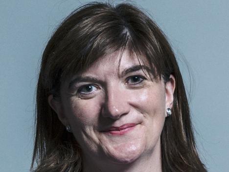 Portrait officiel de Nicky Morgan © Photo Chris McAndrew, 2017