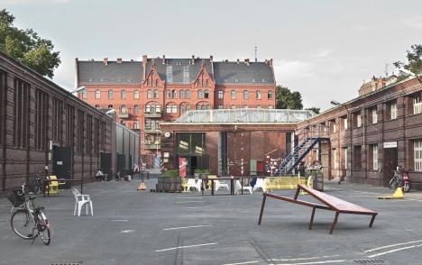 Vue générale du site Uferstudios. © Photo Uferstudios