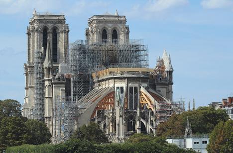 La cathédrale Notre-Dame de Paris, 31 août 2019 © Photo LudoSane