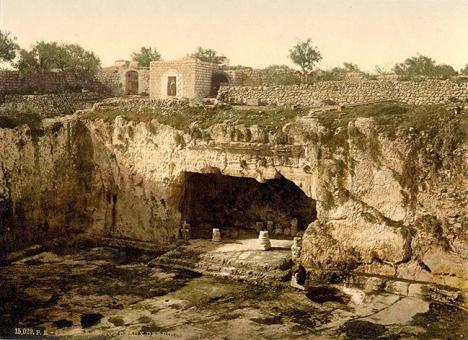 Le Tombeau des Rois à Jérusalem, photochrome vers 1890-1900. © Library of Congress