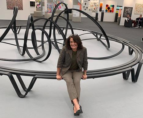 Patricia Houg, la directrice artistique de la foire St-Art à Strasbourg © Photo Alexia Lanta Maestrati pour Le Journal des Arts