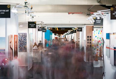 Vue de l'édition 2018 de St-Art à Strasbourg. © Photo Bartosch Salmanski.