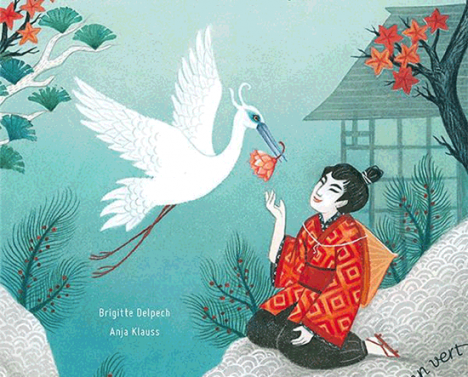 Inabata et l’oiseau d’argent, Brigitte Delpech et Anja Klauss, Éditions de l’Élan vert, 32 p., 13,90 €. © Éditions de l’Élan vert