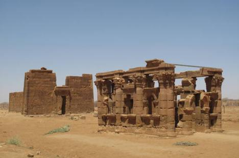 Le site de l'île de Méroé au Soudan : l'un des grands projets de protection de l'Aliph. © photo UNESCO/Ron Van Oers CC BY-SA 3.0 IGO