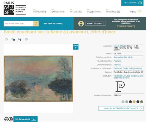 collection Paris Musées