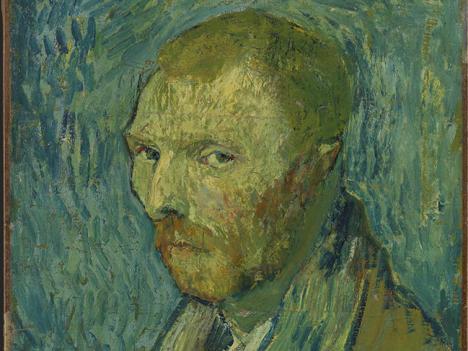 Vincent Van Gogh, Autoportrait, 1889, huile sur toile, 51 x 45 cm. © Nasjonalmuseet, Oslo.