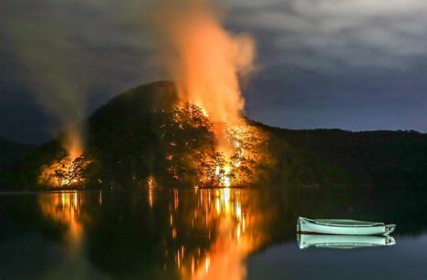 Incendie en Australie. © Martin Snicer, CC BY-ND 2.0