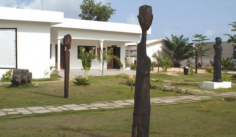 Le Centre, espace artistique installé à Cotonou, au Bénin © Le Centre.