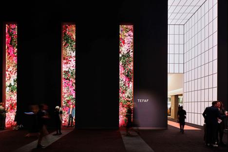 Entrée de la Tefaf 2020. © Tefaf.