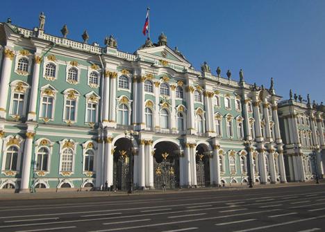 Le musée de l'Ermitage à Saint-Petersbourg a fermé ses portes le 18 mars. © Petr Adam Dohnálek, 2011