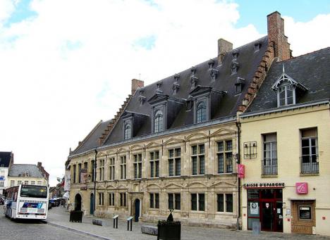 L'hôtel de la Noble Cour, qui héberge le Musée de Flandre, à Cassel. © Photo Velvet, CC BY-SA 3.0.