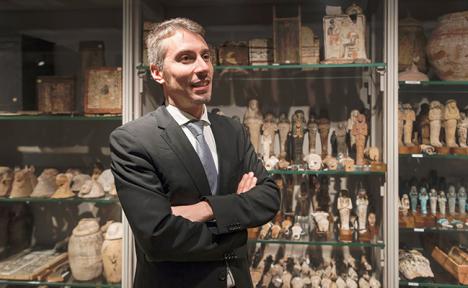 Christian Greco, directeur du Musée égyptologique de Turin © Museo Egizio