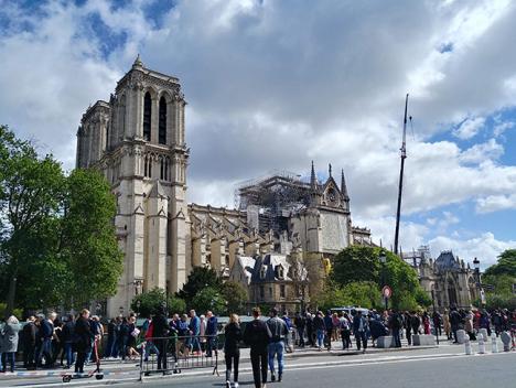 La Cathédrale Notre Dame de Paris, le 27 avril 2019 © Photo LudoSane pour Le Journal des Arts