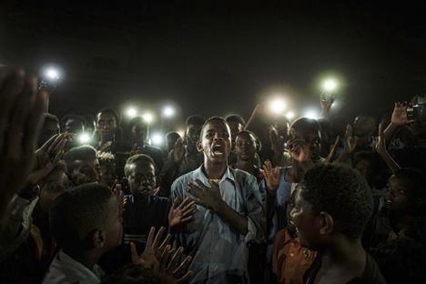 Yasuyoshi Chiba, Straight Voice, 19 juin 2019, Khartoum, Soudan. © Y. Chiba/AFP.