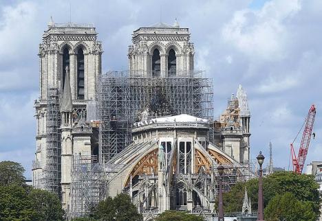 La cathédrale Notre-Dame de Paris en août 2019. © Photo Florian Pépellin, CC BY-SA 4.0