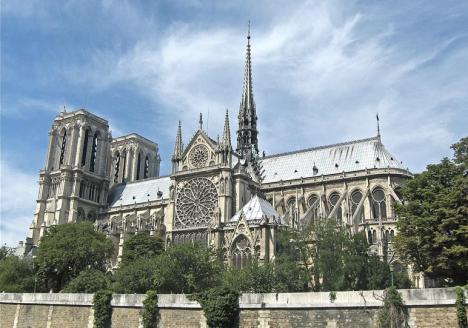 La cathédrale Notre-Dame de Paris. © GFDL, 2008, CC BY-SA 3.0