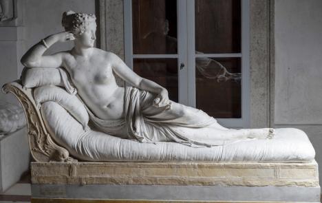 Statue Pauline Borghese, Antonio Canova. Courtesy Museo Canova