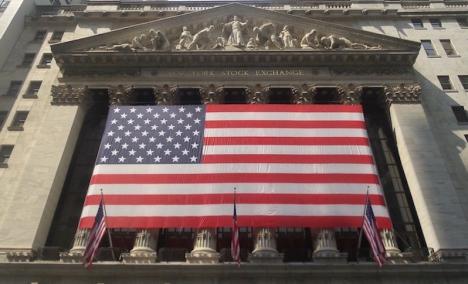 Le drapeau américain sur Wall-Street, 2015 © Pixabay