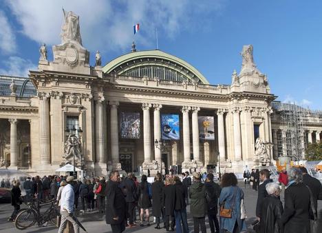 Le Grand Palais lors de la Fiac 2019. © Photo Marc Domage.