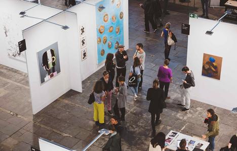 Vue de la Berlin Art Fair 2019. © Clara Wenzel-Theiler