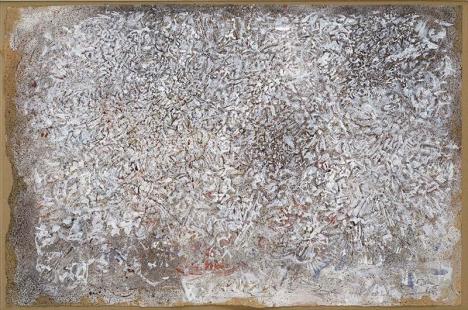 Mark Tobey, White Space, 1955, tempera sur papier, 20 × 31 cm. © Photo Jean-Louis Losi