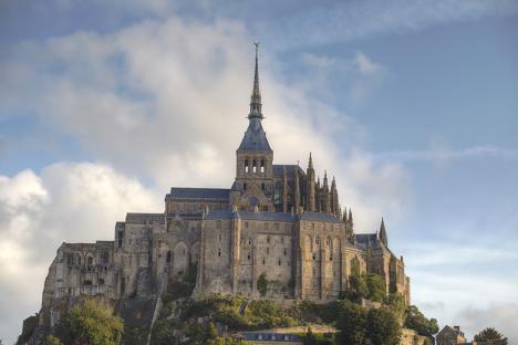 Abbaye du Mont-Saint-Michel. © Olivier Rivière / CMN, 2015