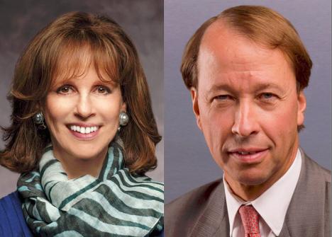 Candace K. Beinecke et Hamilton E. James. © The Metropolitan Museum of Art