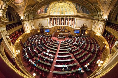 L'hémicycle du Sénat à Paris  © Jacques Paquier, 2018, CC BY 2.0