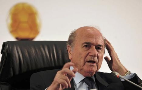 Joseph Blatter président de la FIFA à Johannesburg 2010 © Marcello Casal Jr./ABr CC-BY-3.0-BR