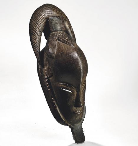 Maître de Bouaflé (attribué à), Masque Gouro, h. 44 cm. © Christie’s Images Ltd 2020