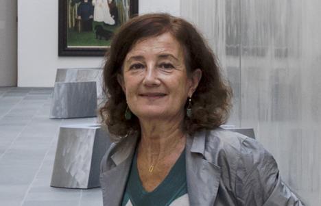 Agnès Thurnauer et ses matrices chromatiques à l'Orangerie © Sophie Crepy.