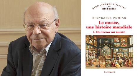 Pomian Krzysztof © Photo Francesca Mantovani - Le musée, une histoire mondiale, tome 1 - éditions Gallimard