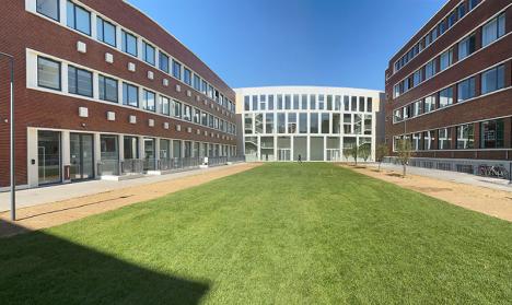 Les nouvelles réserves du Frac Ile-de-France à Romainville. © Annabelle Oliviera