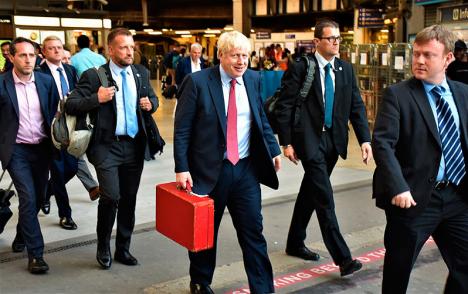 Boris Johnson part en voyage. © David Sedlecký, 2019, CC BY-SA 4.0