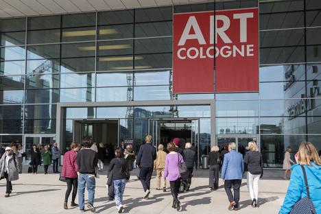 Entrée de la foire Art Cologne 2019 © Art Cologne