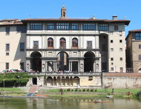 La Galerie des Offices à Florence © Photo Ludosane pour LeJournaldesArts.fr