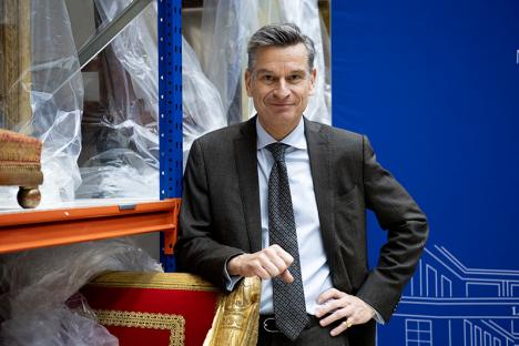 Hervé Lemoine, directeur du Mobilier national © Thibaut Chapotot - 2019