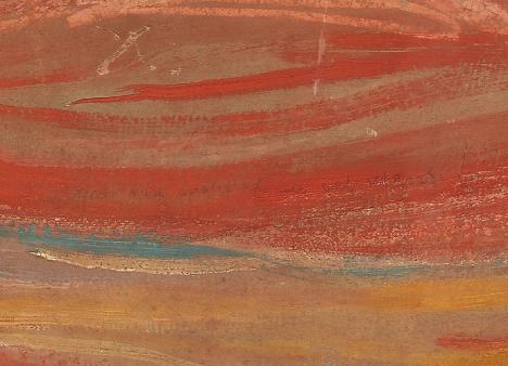 Edvard Munch, "Ne peut avoir été-peint que par un fou", Le Cri (détail), 1893, huile, pastel et tempera sur carton, 91 x 73 cm. © Musée national de Norvège à Oslo